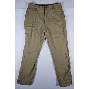 Gerry Mens Venture Fleece Lined Pants 32x30 Khaki 5 Pocket